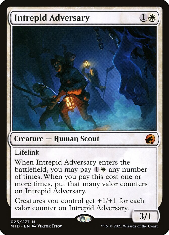 Intrepid Adversary | Innistrad: Midnight Hunt | Standard | Card Kingdom