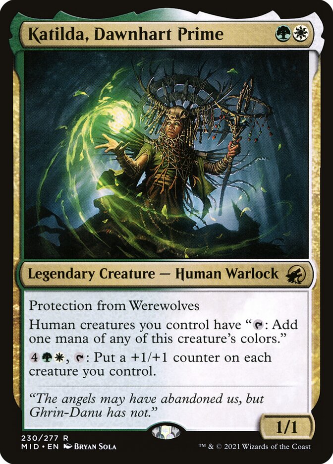 Kyler, Sigardian Emissary | Innistrad: Midnight Hunt Commander Decks Foil |  Commander | Card Kingdom