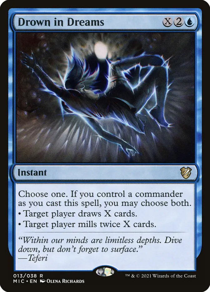 mtg innistrad midnight hunt commander decks Innistrad: reaping rewards turn after turn Drown in Dreams