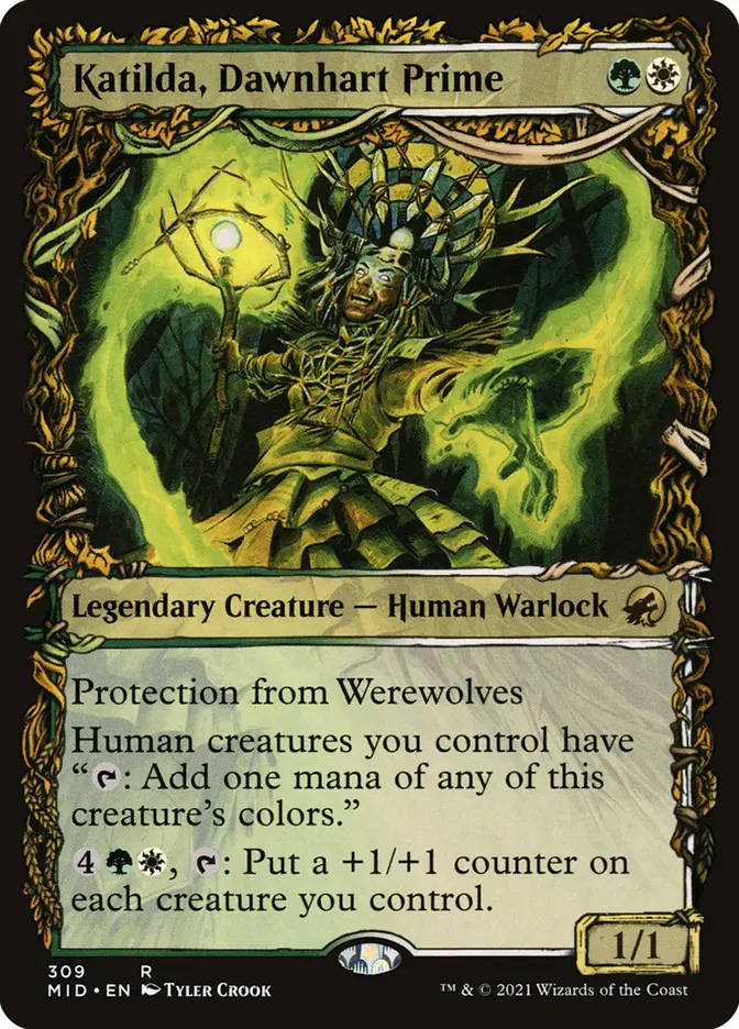 mtg innistrad midnight hunt card list Magic the Gathering - - - Commander Deck and 1 Land card Jadar, Ghoulcaller of Nephalia |