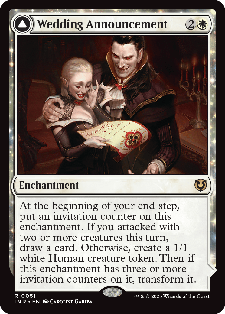 Mtg Innistrad Remastered Rare Wedding Announcement // Wedding Festivity #51