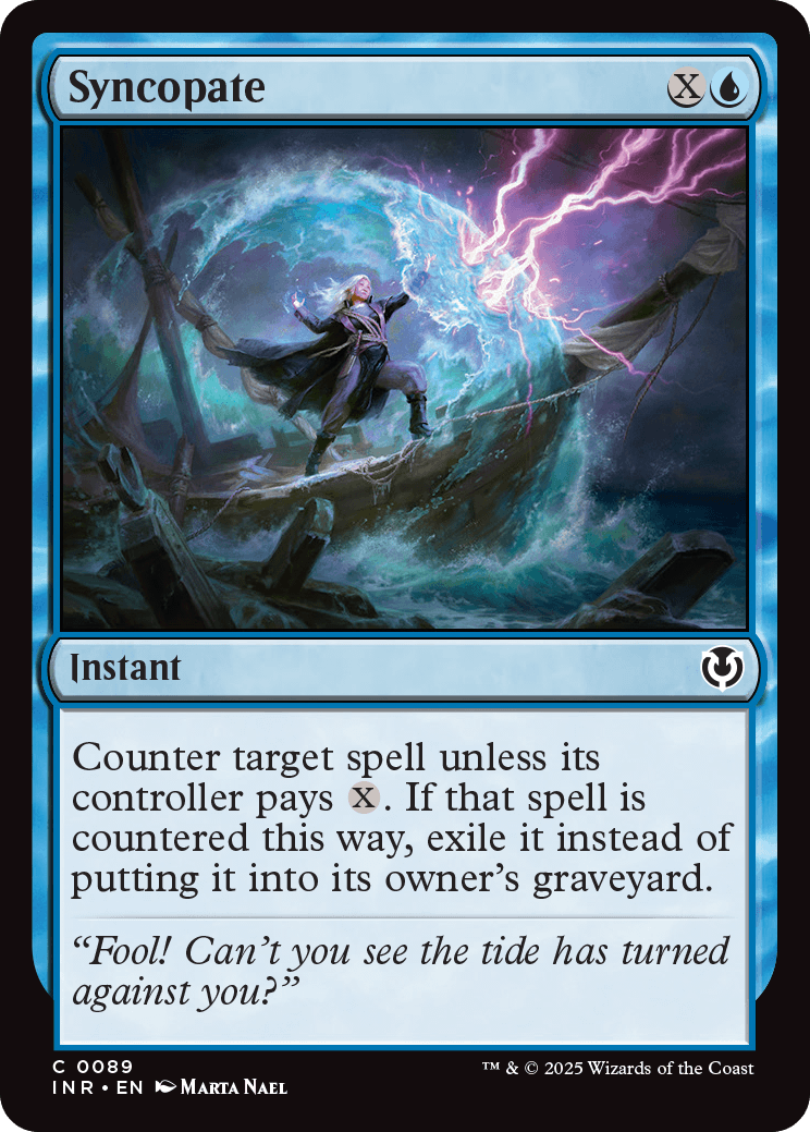 syncopate mtg final fantasy [FINAL FANTASY] Its pieces reached Teferi out of rhythm Syncopate | Innistrad Remastered Foil