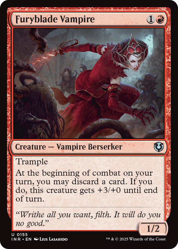 Furyblade Vampire | Innistrad Remastered Foil | Card Kingdom