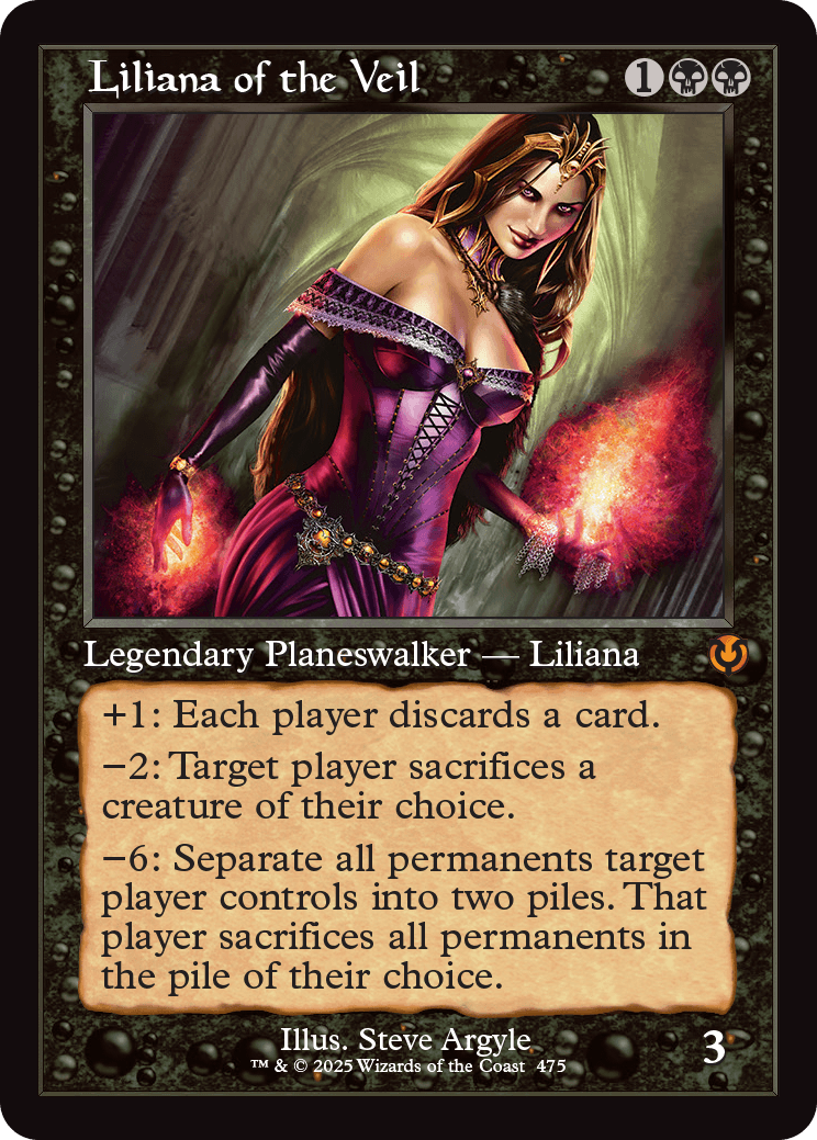 Liliana of the Veil | Innistrad Remastered Variants Foil
