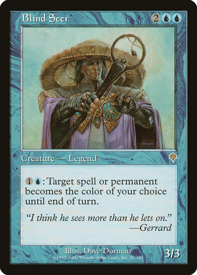 Blind Seer | Invasion Foil | Card Kingdom