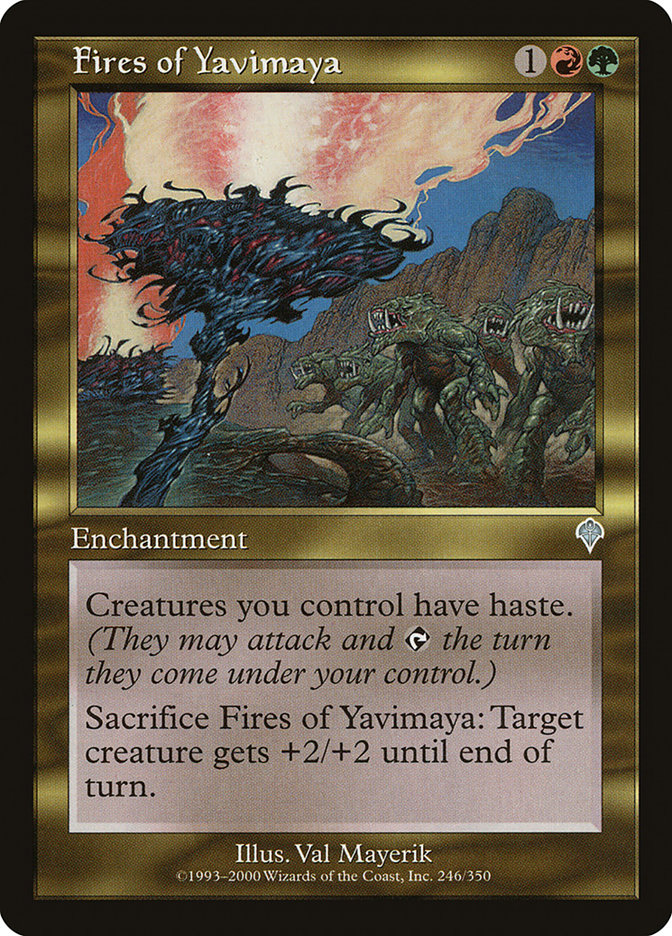 Fires of Yavimaya | Invasion Foil | Card Kingdom