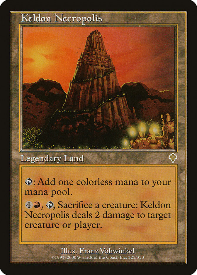 【Foil】ケルドの死滅都市/Keldon Necropolis[INV] Keldon Necropolis | Invasion Foil | Card Kingdom