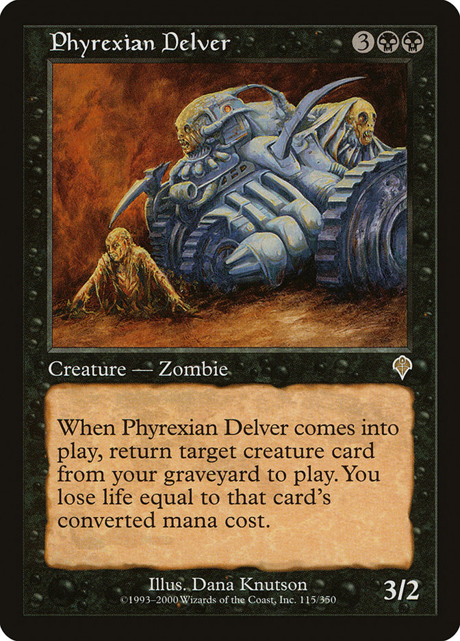 欺瞞　拡張　foil Phyrexian Delver | Invasion Foil | Card Kingdom