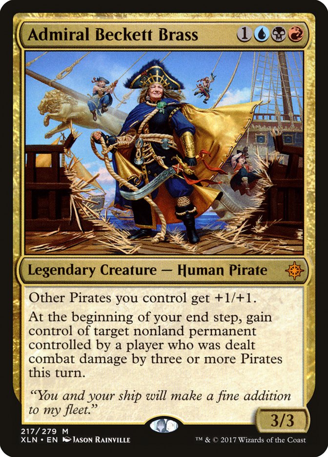mtg admiral beckett brass commander deck Admiral Beckett Brass | Ixalan Foil | Modern