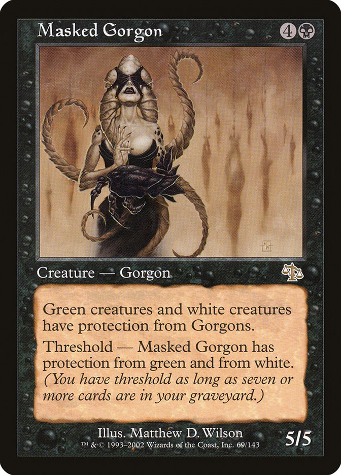 mtg gorgon cards Masked Gorgon | Judgment