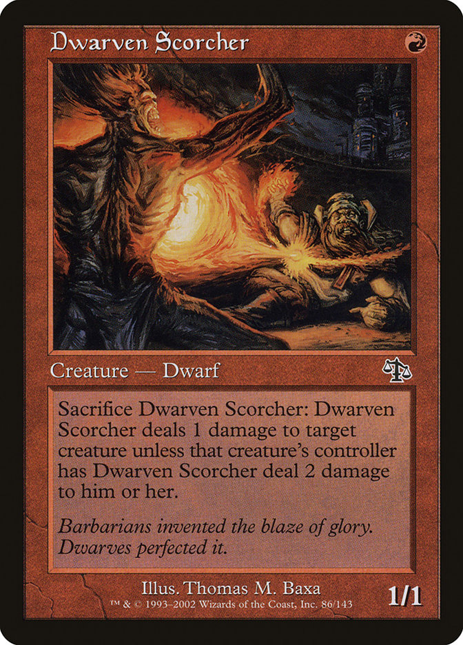 Dwarven Bloodboiler | Judgment Foil | Card Kingdom