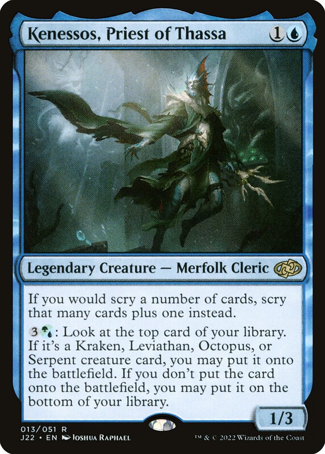 Kenessos, Priest of Thassa | Jumpstart 2022 | Card Kingdom
