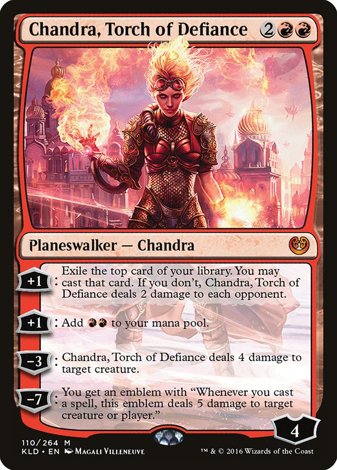 Chandra, Torch of Defiance | Kaladesh Foil | Modern | Card Kingdom