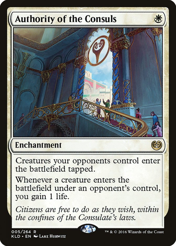 Mtg Kaladesh Rare Authority of the Consuls #5