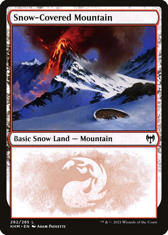 Snow-Covered Mountain | Coldsnap Foil | Modern | Card Kingdom