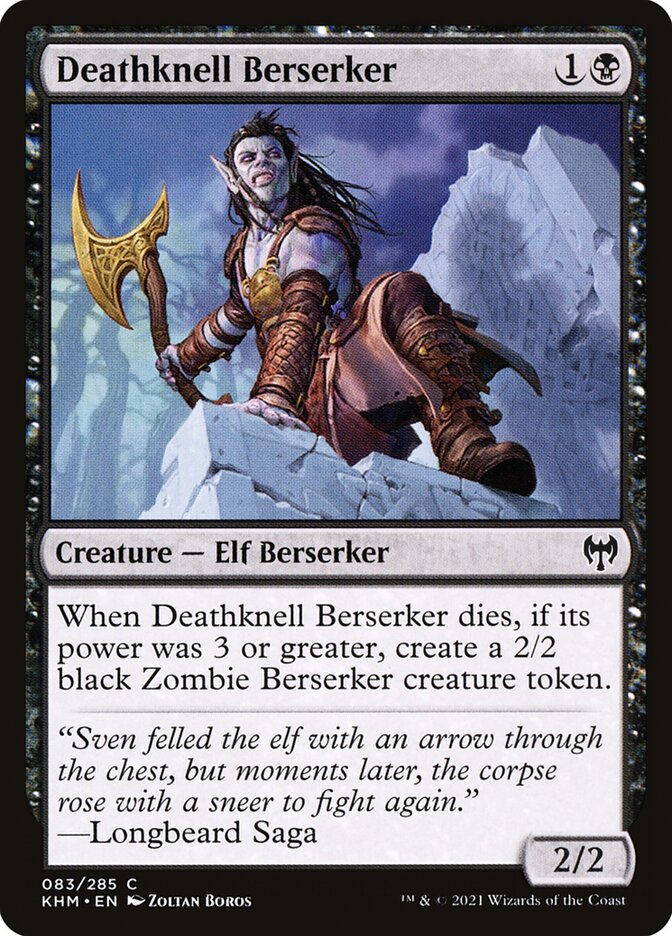 mtg berserker cards Subtype: Berserker, AND, Human, Colors: Red, 39 Mint / near mint condition trading card Dragonkin Berserker | Kaldheim |