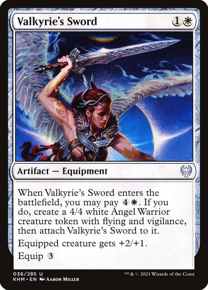 Valkyrie's Sword | Kaldheim | Pioneer | Card Kingdom