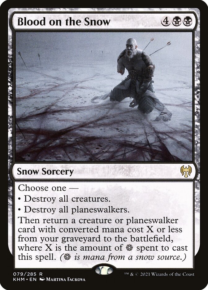mtg kaldheim card prices Blood on the Snow | Kaldheim | Pioneer