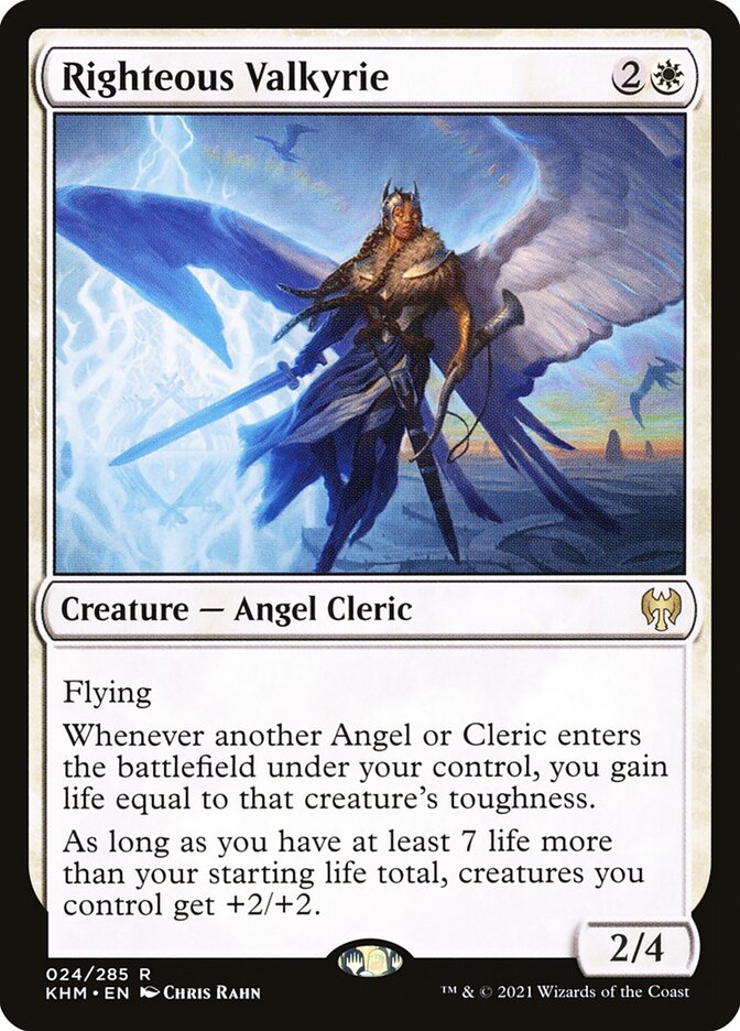 Righteous Valkyrie | Kaldheim Foil | Pioneer | Card Kingdom