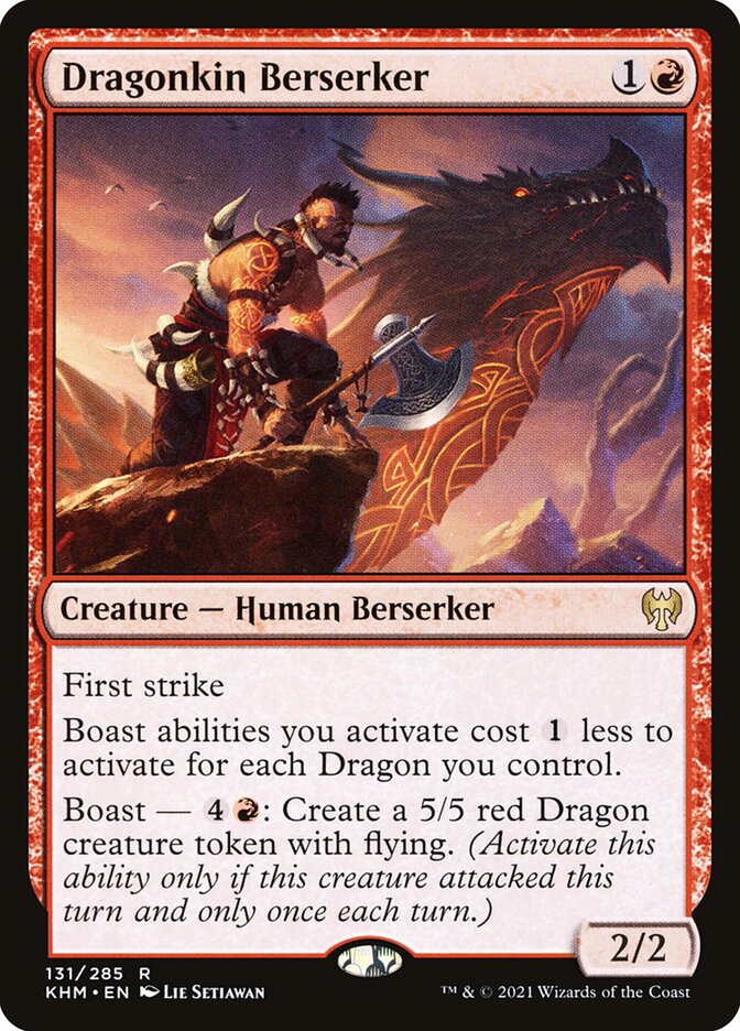 mtg berserker cards Dragonkin Berserker | Kaldheim | Pioneer