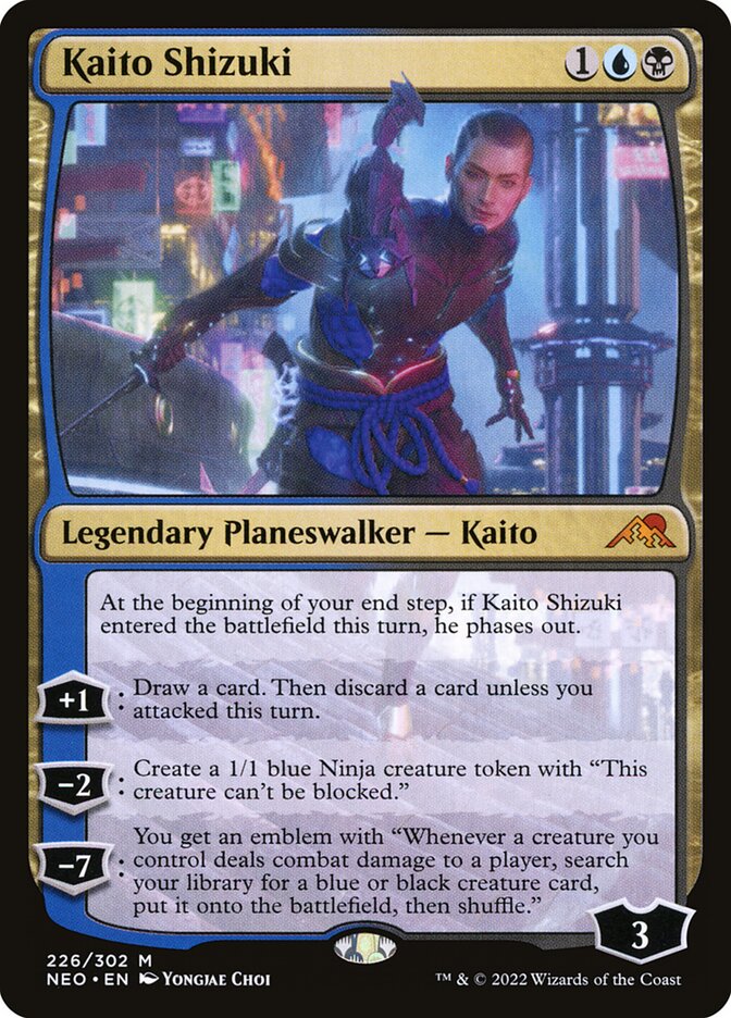 Kaito Shizuki | Kamigawa: Neon Dynasty Foil | Standard