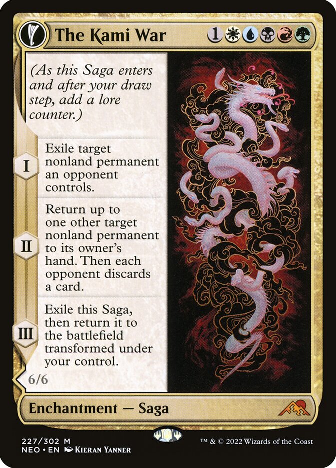 The Kami War | Kamigawa: Neon Dynasty Foil | Standard | Card Kingdom
