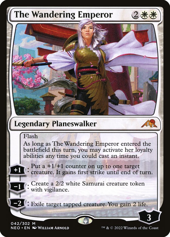 The Wandering Emperor | Kamigawa: Neon Dynasty Foil