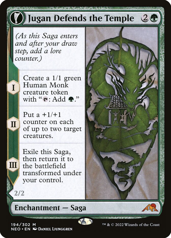 Jugan Defends the Temple | Kamigawa: Neon Dynasty | Standard | Card Kingdom