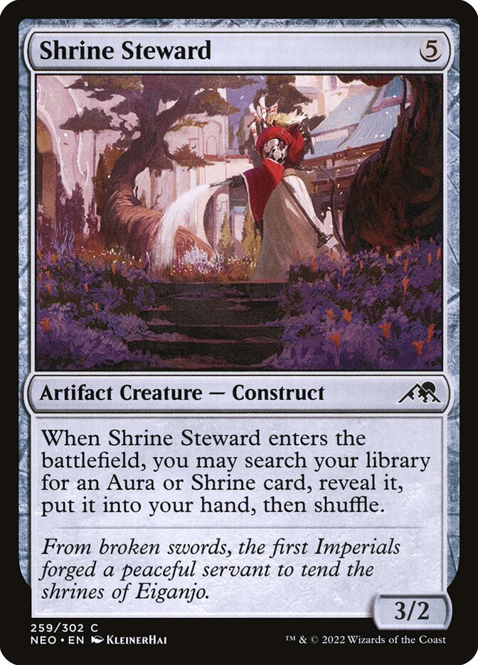 Shrine Steward | Kamigawa: Neon Dynasty | Standard | Card Kingdom