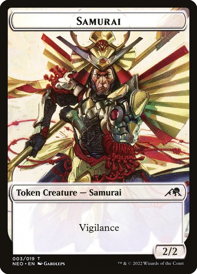 Samurai Token | Phyrexia: All Will Be One | Standard | Card Kingdom