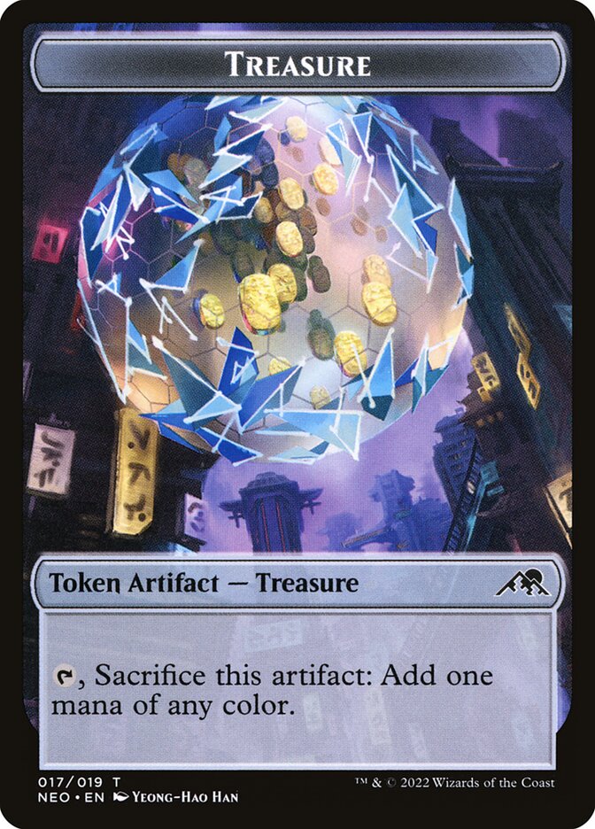 Treasure Token | March of the Machine Foil | Standard | Card Kingdom