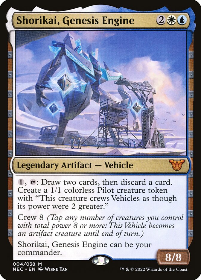 Shorikai, Genesis Engine | Kamigawa: Neon Dynasty Commander Decks |  Commander | Card Kingdom
