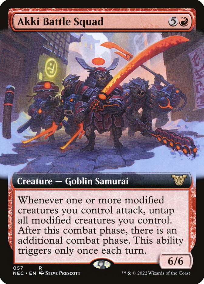 mtg kamigawa neon dynasty commander card list Risona, Asari (Showcase) [Kamigawa: Dynasty] Players wanting to play the deck in Commander should swap out the extra copy of Mossfire Valley for a basic land or the land of their choice. Best Kamigawa: Neon Dynasty Commander