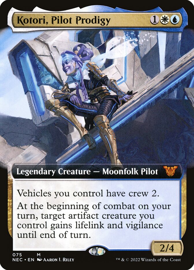 Kotori, Pilot Prodigy (extended art)