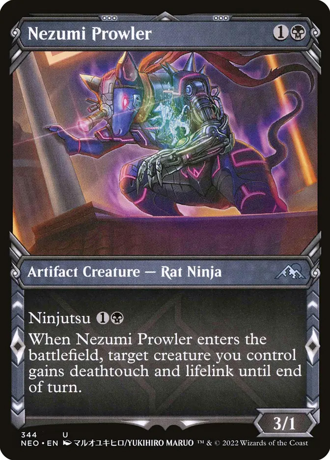 Nezumi Prowler | Kamigawa: Neon Dynasty Variants Foil | Standard