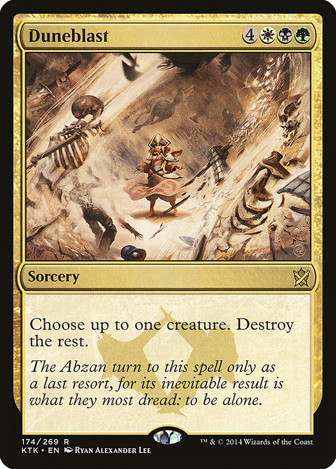 Magic The Gathering - Anafenza, lignée inflexible (V2 - Borderless clan