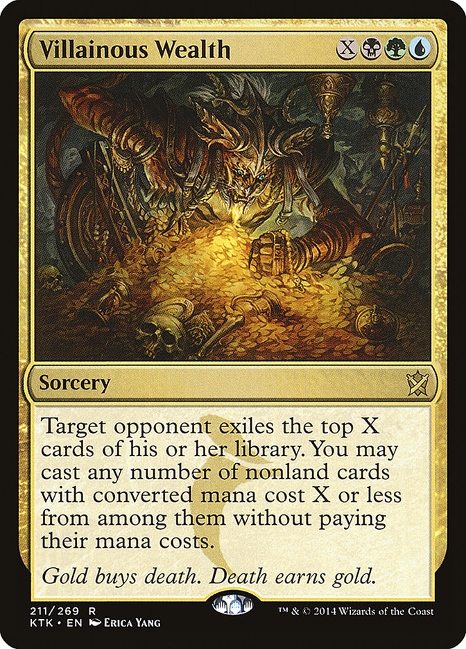 Villainous Wealth | Khans of Tarkir | Modern | Card Kingdom