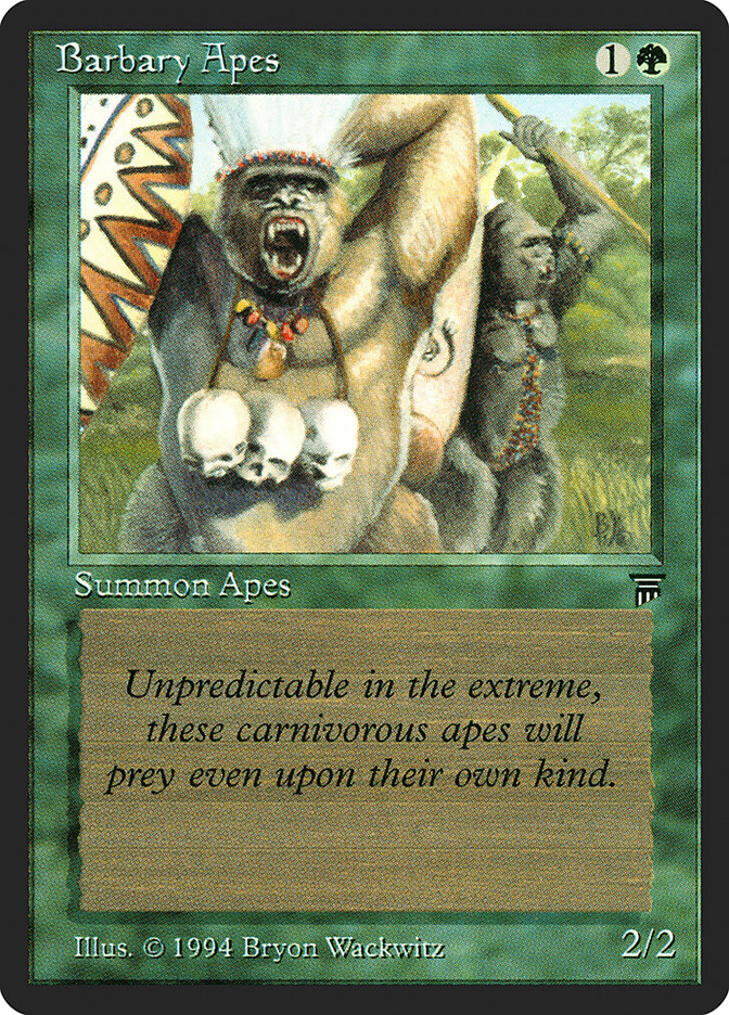 mtg ape creature cards 2x Magic: The Gathering Monkey - Augment 2G +2/+2 UNstable When Kogla Kogla the Titan Ape FOIL