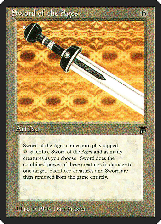 mtg sword of cards Eternal Masters Uncommon Swords to Plowshares #32 Equip 2 Art by Chris Rahn Sword of Fire and Ice