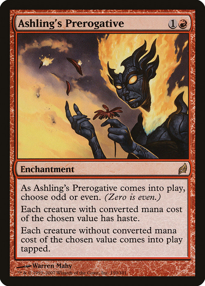 Ashling's Prerogative | Lorwyn | Modern | Card Kingdom
