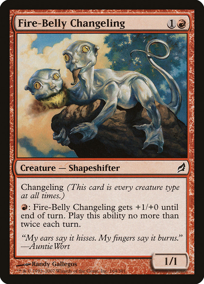 Fire-Belly Changeling | Lorwyn | Modern | Card Kingdom