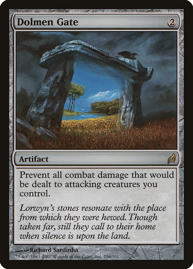 mtg prevent all damage cards Dolmen Gate
