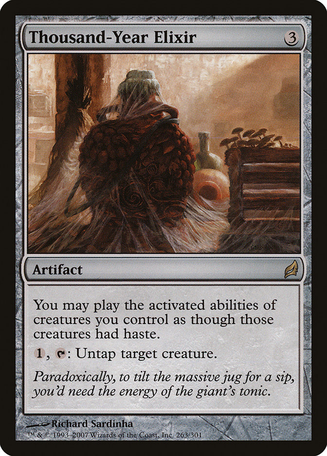 Thousand-Year Elixir | Lorwyn Foil | Modern | Card Kingdom