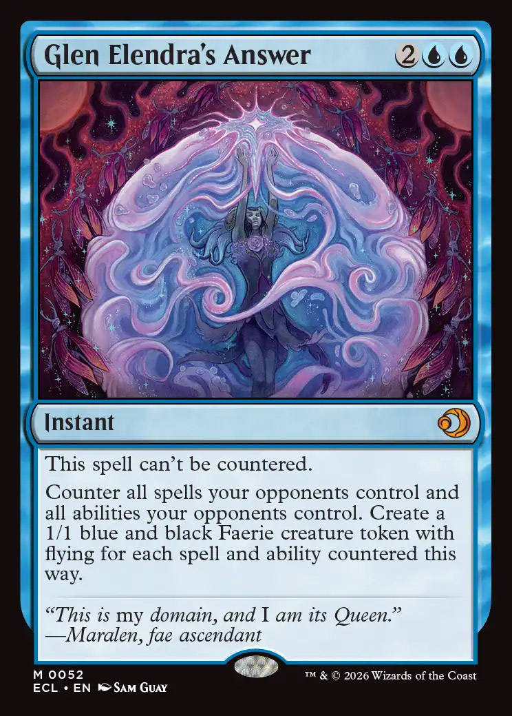 Glen Elendra Guardian | Lorwyn Eclipsed Foil | Standard | Card Kingdom