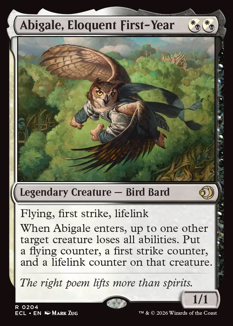 MTG【拡張】並外れた語り部/Formidable Speaker【Foil】 lorwyn-eclipsed-variants-