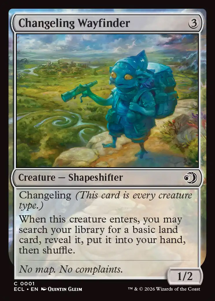 Changeling Wayfinder | Lorwyn Eclipsed Foil | Standard | Card Kingdom