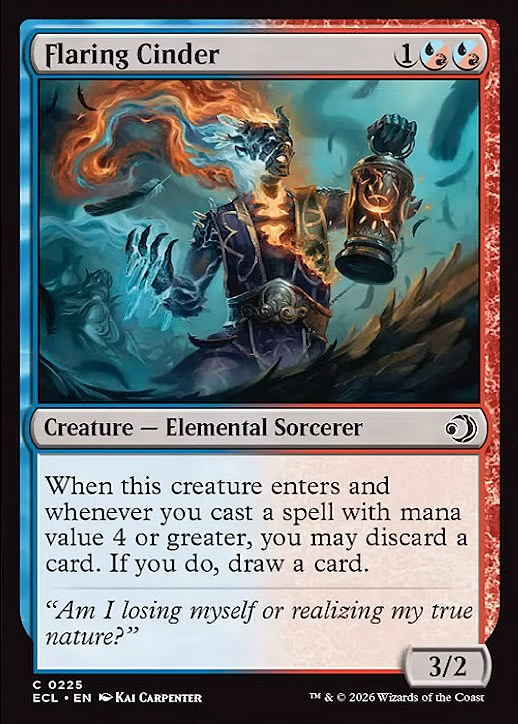 Flaring Cinder | Lorwyn Eclipsed | Standard | Card Kingdom