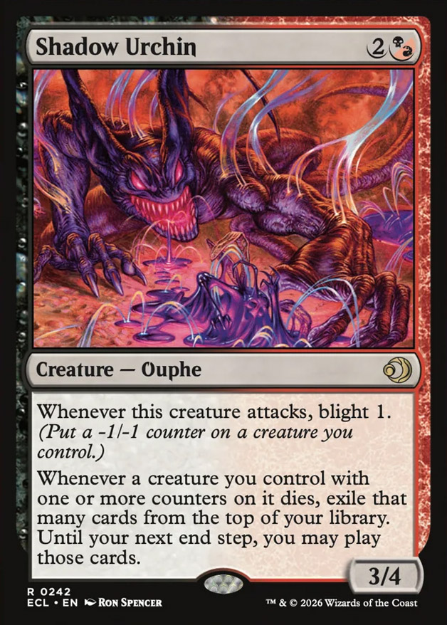 shadow cards mtg Shadow Urchin | Lorwyn Eclipsed | Standard