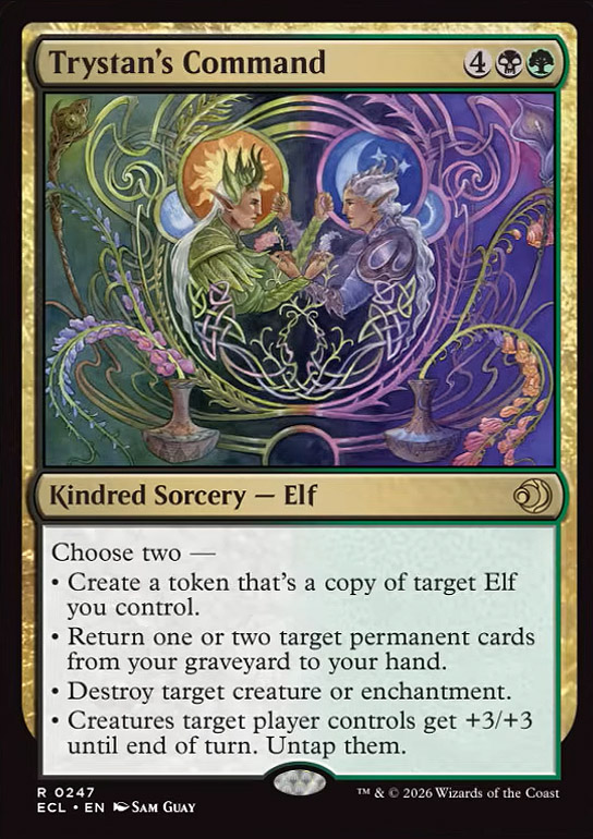 Trystan's Command | Lorwyn Eclipsed | Standard | Card Kingdom