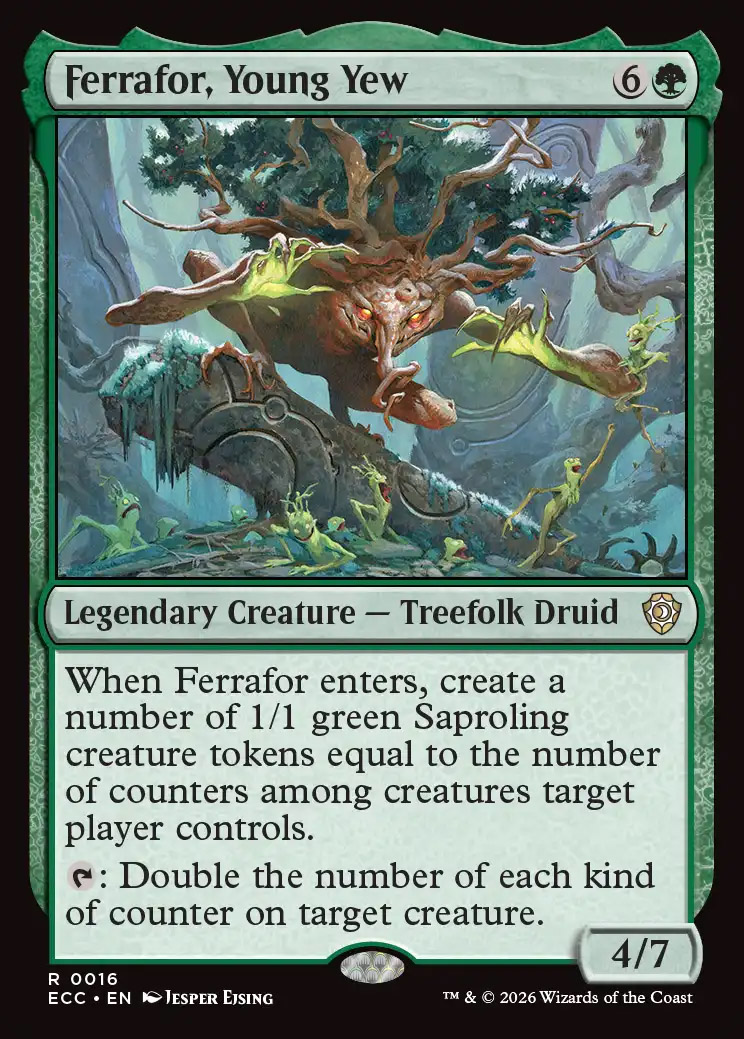 Ferrafor, Young Yew | Lorwyn Eclipsed Commander Decks | Commander | Card  Kingdom